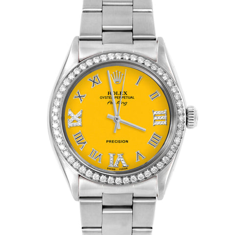 Rolex Air King 34mm | 5500-SS-YLW-RDR369-BDS-OYS