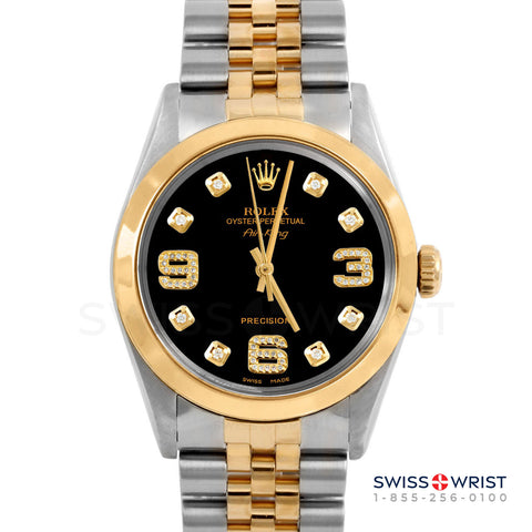 Rolex Air King 34mm | 5500-TT-BLK-8DA369-SMT-JBL