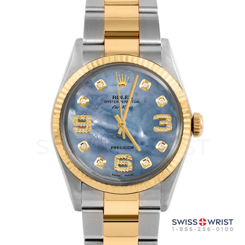 Rolex Air King 34mm | 5500-TT-BLMOP-8DA369-FLT-OYS