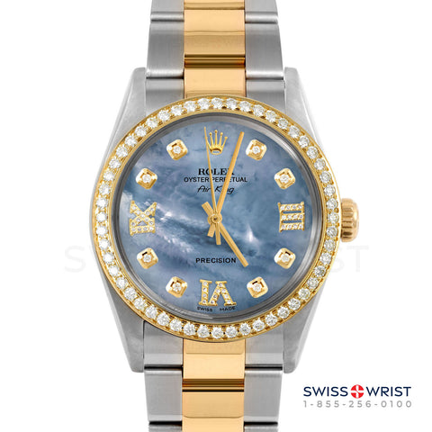 Rolex Air King 34mm | 5500-TT-BLMOP-8DR369-BDS-OYS