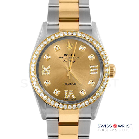 Rolex Air King 34mm | 5500-TT-CHM-8DR369-BDS-OYS