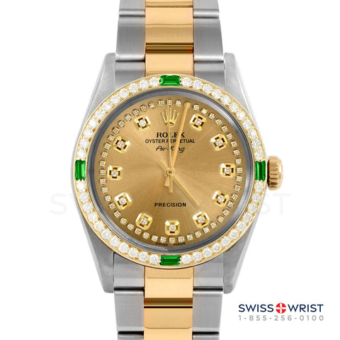 Rolex Air King 34mm | 5500-TT-CHM-STRD-4EMD-OYS