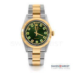 Rolex Air King 34mm | 5500-TT-GRN-STRE-SMT-OYS