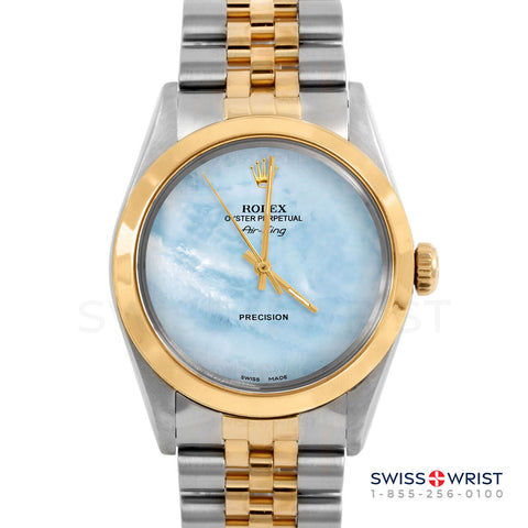 Rolex Air King 34mm | 5500-TT-LBMOP-NOHM-SMT-JBL