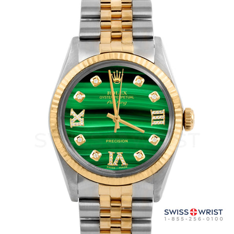 Rolex Air King 34mm | 5500-TT-MLC-8DR369-FLT-JBL