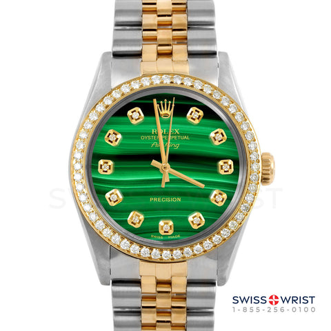 Rolex Air King 34mm | 5500-TT-MLC-DIA-AM-BDS-JBL