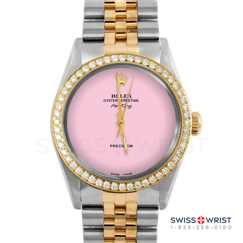 Rolex Air King 34mm | 5500-TT-PNK-NOHM-BDS-JBL