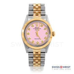 Rolex Air King 34mm | 5500-TT-PNK-STRD-SMT-JBL