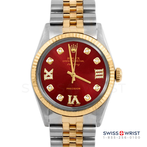 Rolex Air King 34mm | 5500-TT-RED-8DR369-FLT-JBL