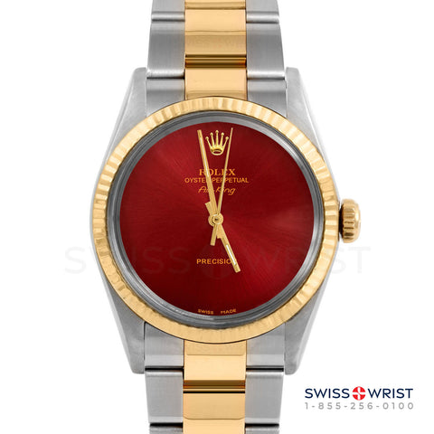 Rolex Air King 34mm | 5500-TT-RED-NOHM-FLT-OYS