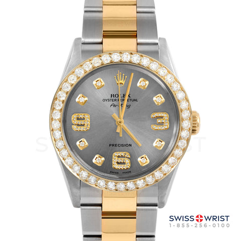 Rolex Air King 34mm | 5500-TT-SLT-8DA369-2CT-OYS