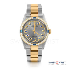 Rolex Air King 34mm | 5500-TT-SLT-STRS-4SPH-OYS