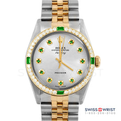 Rolex Air King 34mm | 5500-TT-SLV-EMD-AM-4EMD-JBL