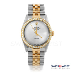 Rolex Air King 34mm | 5500-TT-SLV-NOHM-BDS-JBL