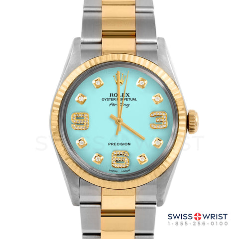 Rolex Air King 34mm | 5500-TT-TRQ-8DA369-FLT-OYS