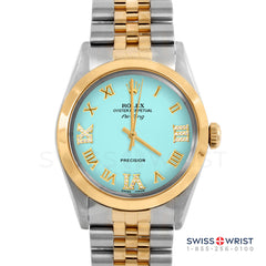Rolex Air King 34mm | 5500-TT-TRQ-RDR369-SMT-JBL