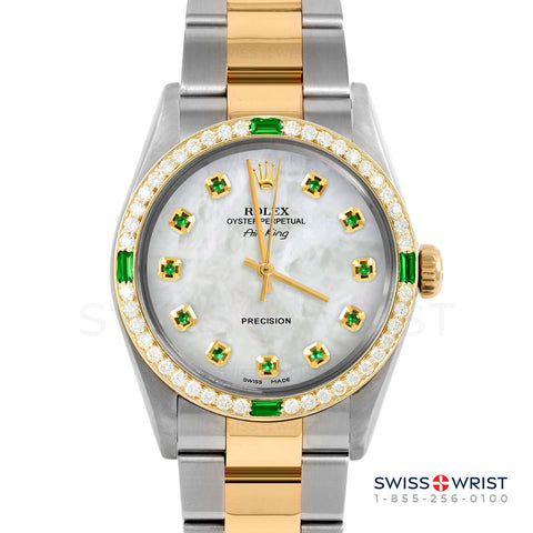 Rolex Air King 34mm | 5500-TT-WMOP-EMD-AM-4EMD-OYS