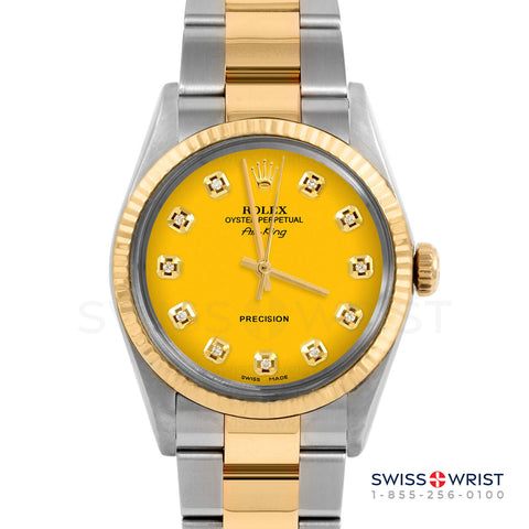 Rolex Air King 34mm | 5500-TT-YLW-DIA-AM-FLT-OYS