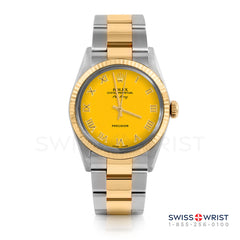 Rolex Air King 34mm | 5500-TT-YLW-ROM-FLT-OYS
