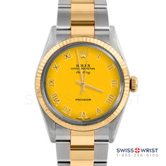Rolex Air King 34mm | 5500-TT-YLW-ROM-FLT-OYS