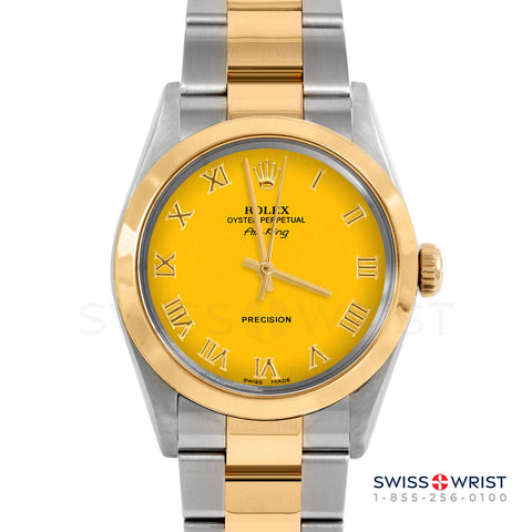 Rolex Air King 34mm | 5500-TT-YLW-ROM-SMT-OYS