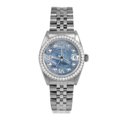 Rolex Datejust 31mm | 6827-SS-BLMOP-8DR69-BDS-JBL