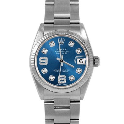 Rolex Datejust 31mm | 6827-SS-BLU-8DA69-FLT-OYS