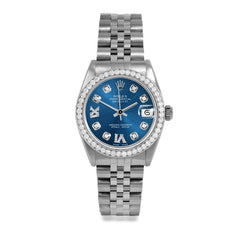 Rolex Datejust 31mm | 6827-SS-BLU-8DR69-BDS-JBL