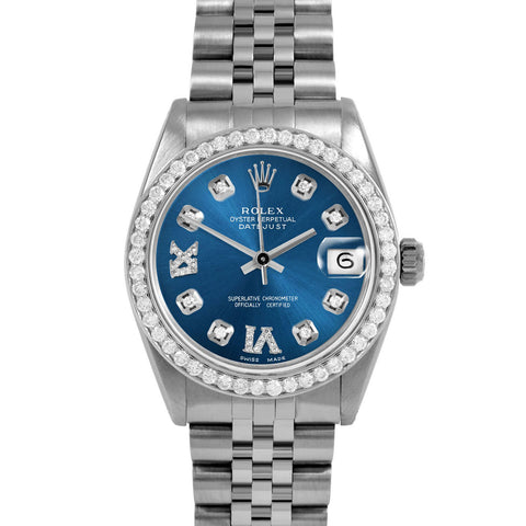 Rolex Datejust 31mm | 6827-SS-BLU-8DR69-BDS-JBL