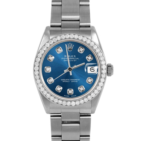 Rolex Datejust 31mm | 6827-SS-BLU-DIA-AM-BDS-OYS