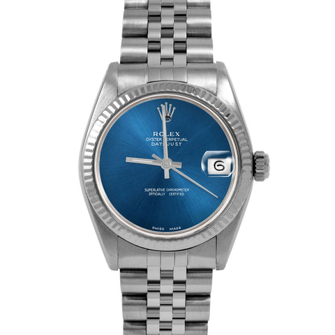 Rolex Datejust 31mm | 6827-SS-BLU-NOHM-FLT-JBL