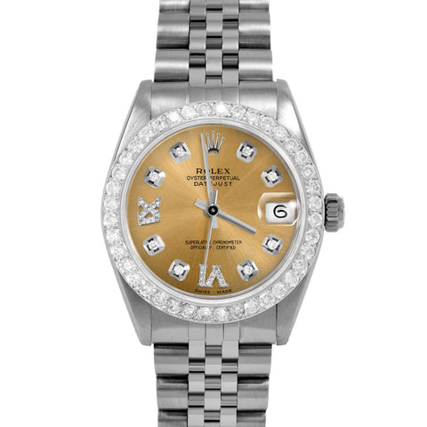 Rolex Datejust 31mm | 6827-SS-CHM-8DR69-2CT-JBL