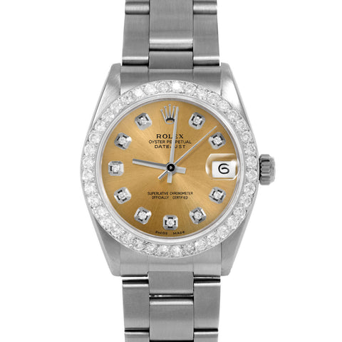 Rolex Datejust 31mm | 6827-SS-CHM-DIA-AM-2CT-OYS