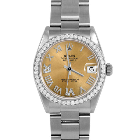 Rolex Datejust 31mm | 6827-SS-CHM-RDR69-BDS-OYS