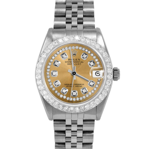 Rolex Datejust 31mm | 6827-SS-CHM-STRD-2CT-JBL