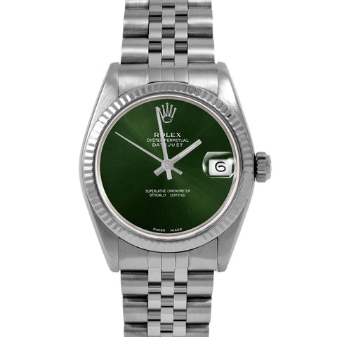 Rolex Datejust 31mm | 6827-SS-GRN-NOHM-FLT-JBL