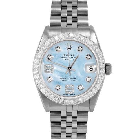 Rolex Datejust 31mm | 6827-SS-LBMOP-8DA69-2CT-JBL