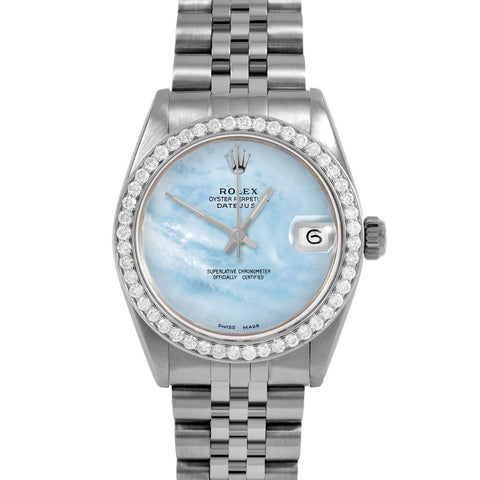 Rolex Datejust 31mm | 6827-SS-LBMOP-NOHM-BDS-JBL