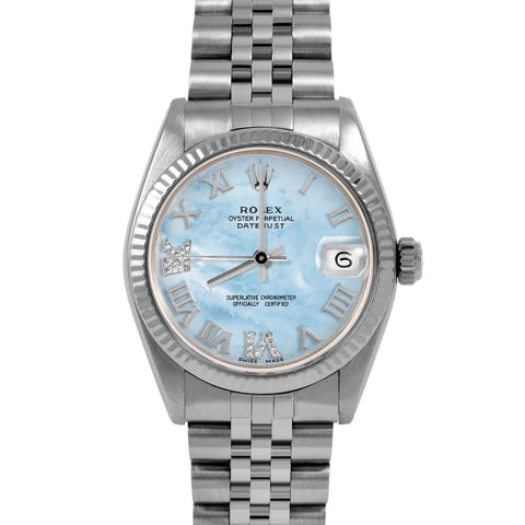 Rolex Datejust 31mm | 6827-SS-LBMOP-RDR69-FLT-JBL