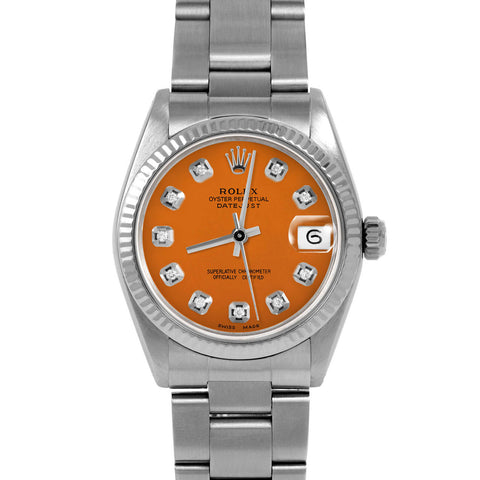 Rolex Datejust 31mm | 6827-SS-ORN-DIA-AM-FLT-OYS