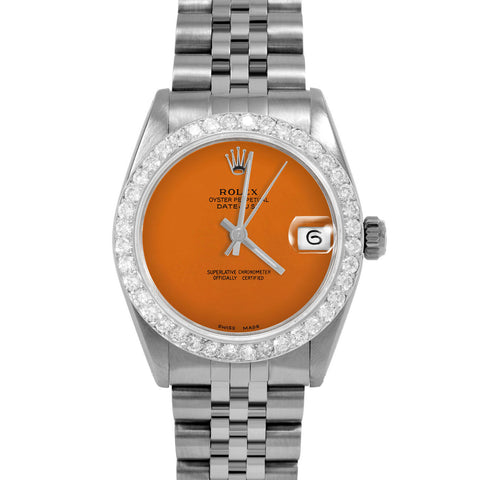 Rolex Datejust 31mm | 6827-SS-ORN-NOHM-2CT-JBL