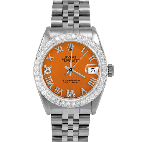 Rolex Datejust 31mm | 6827-SS-ORN-RDR69-2CT-JBL