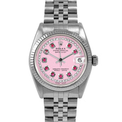 Rolex Datejust 31mm | 6827-SS-PNK-STRR-FLT-JBL
