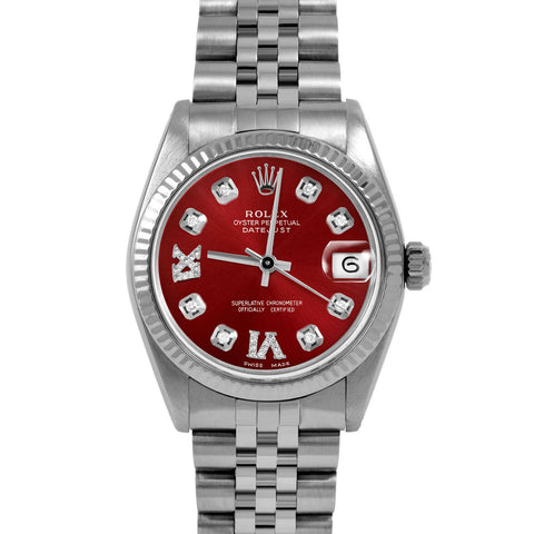 Rolex Datejust 31mm | 6827-SS-RED-8DR69-FLT-JBL