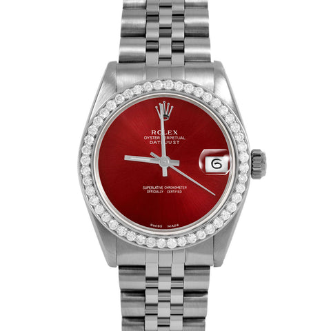 Rolex Datejust 31mm | 6827-SS-RED-NOHM-BDS-JBL