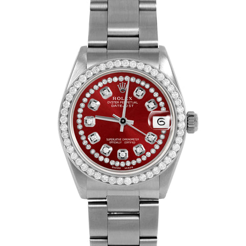 Rolex Datejust 31mm | 6827-SS-RED-STRD-BDS-OYS