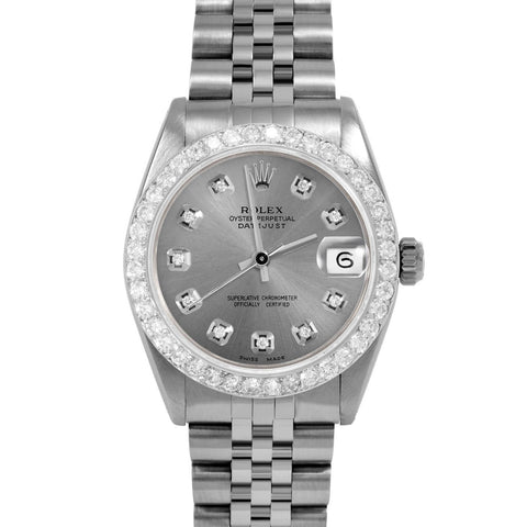 Rolex Datejust 31mm | 6827-SS-SLT-DIA-AM-2CT-JBL