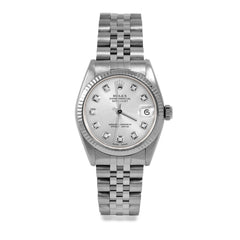 Rolex Datejust 31mm | 6827-SS-SLV-DIA-AM-FLT-JBL