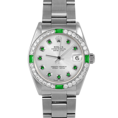 Rolex Datejust 31mm | 6827-SS-SLV-EMD-AM-4EMD-OYS