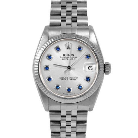 Rolex Datejust 31mm | 6827-SS-SLV-SPH-AM-FLT-JBL